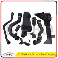 8PCS Expansion Tank Coolant Radiator Hose Set For BMW 3 Series E46 330Ci 325i 07FC0E-D4 - KOEEK