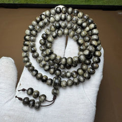 Natural Agarwood Bead Bracelet 108 Beads 10mm Meditation Prayer 07FC0E-D4 - KOEEK