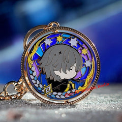 Anime Honkai: Star Rail Stelle/Caelus Double Sided Necklace Pendant Collection 07FC0E-D4 - KOEEK