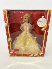 Barbie 13" Signature 2023 Holiday Collector Doll Golden Gown, Light Brown Hair! BARBIE - KOEEK