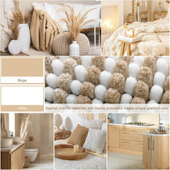 Rugs and Mats Sets, 2 Piece Thick Absorbent Chenille, Non Slip, Soft Shaggy 07FC0E-D4 - KOEEK