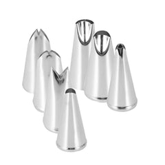 7 PCS Piping Tips for Cake Decorating Decoration Nozzle Cakes Supplies Icing 07FC0E-D4 - KOEEK