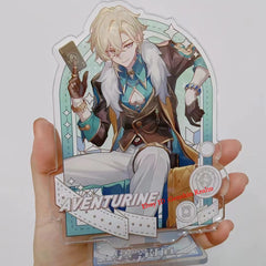 Anime Honkai: Star Rail Aventurine Acrylic Desktop Stand Figure Collection Decor 07FC0E-D4 - KOEEK
