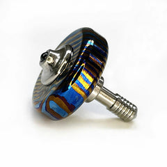 Hot Titanium Timascus Super Precision Toy Spinning Top Professional Ceramic Bead 07FC0E-D4 - KOEEK