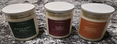 (3) Calyan Wax Co Whole Foods Exclusive Candles Winter Pine Plum Chestnut 8.8oz 07FC0E-D4 - KOEEK