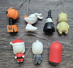 *Set Of 7* Nightmare Before Christmas Hallmark Mystery Mini Ornaments HALLMARK - KOEEK