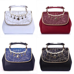 Women Bag Constellation Crossbody Fashion Bags Handbag Lolita JK Girl Zipper Bag 07FC0E-D4 - KOEEK