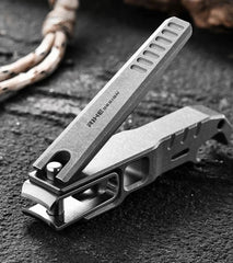 EDC Titanium Alloy Portable Multi Tools Nail Clippers Opener Hang Buckle File 07FC0E-D4 - KOEEK