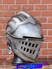 1:1 Dark Souls Knight Oscar Cosplay Helmet Medieval Halloween Party Mask Props 07FC0E-D4 - KOEEK