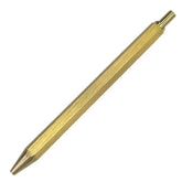 EDC Handmade Wire Drawing Surface Brass Ball Point Pen Business Signature Pen 07FC0E-D4 - KOEEK
