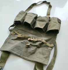 Surplus Chinese Army Type 67 Grenade Pouch Pack Strap Canvas Pack 1966 USA 07FC0E-D4 - KOEEK