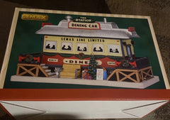 LEMAX Station Dining Car -Lighted Holiday Village Building-RETIRED LEMAX - KOEEK
