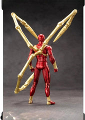 ZD Toys Marvel Spider-Man 7 Inch Iron Spider Armor 1/10 Scale Action Figure 07FC0E-D4 - KOEEK
