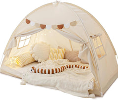 Twin Size Bed Canopy Bed Tents Dream Tent on Bed Privacy Space Blackout Sleeping 07FC0E-D4 - KOEEK