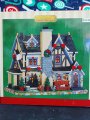 Lemax Christmas Tudor House Lighted Village Building 🎄 Holiday Decor NIB LEMAX - KOEEK
