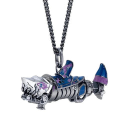 League of Legends:Arcane Jinx Weapon Cannon Fishbones Pendant Gift 07FC0E-D4 - KOEEK