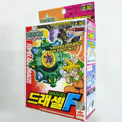 Tomy Takara SOK Top Blade Series Dracel F Spin Gear Set Beyblade A-32 Official TAKARA - KOEEK
