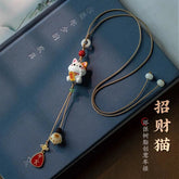 Cat Car Hanging Ornament Interior Rearview Mirror Pendant Accessory 07FC0E-D4 - KOEEK