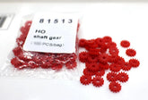 30 PCS 1/87 13-16 Tooth Gear Model Train Ho Scale Electric Gear Axle Accessories 07FC0E-D4 - KOEEK