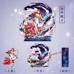 Anime Honkai: Star Rail Himeko Acrylic Desktop Stand Figure Collection Decor 07FC0E-D4 - KOEEK