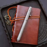 EDC Titanium Pocket Ball Pen Office Signature Working Pen Outdoor Portable Pen 07FC0E-D4 - KOEEK