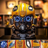 1:1 Killerbody English Voice Control Bumblebee Helmet- Christmas Gifts 07FC0E-D4 - KOEEK