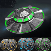 EDC Alien UFO Luminous Fidget Spinner Adult Metal Fidget Toys ADHD Hand Spinner 07FC0E-D4 - KOEEK