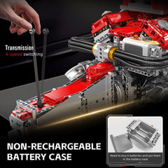 new Mould King 10169 V12 Engine Drive Motor Model Building Block Adult Boy Gift Toy MOULD KING - KOEEK