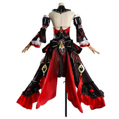 Honkai Impact 3 Theresa Apocalypse Cosplay Custome Outfits Dress Red Women Set 07FC0E-D4 - KOEEK