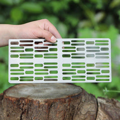 Outdoor Pure Titanium Picnic Barbecue Net Thickened Grill Picnic Portable 07FC0E-D4 - KOEEK