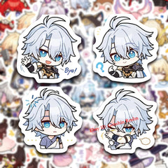 70Pcs Anime Honkai: Star Rail Cute Phainon Waterproof Stickers Decor Gift 07FC0E-D4 - KOEEK
