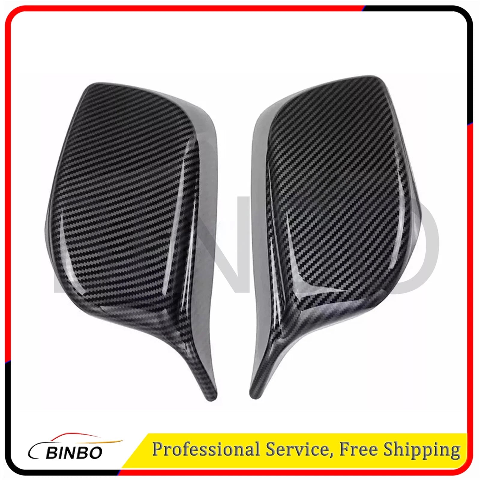 Replacement Side Mirror Cover Caps For BMW E60 E61 E63 E64 5 6 Series 2003-2007 07FC0E-D4 - KOEEK