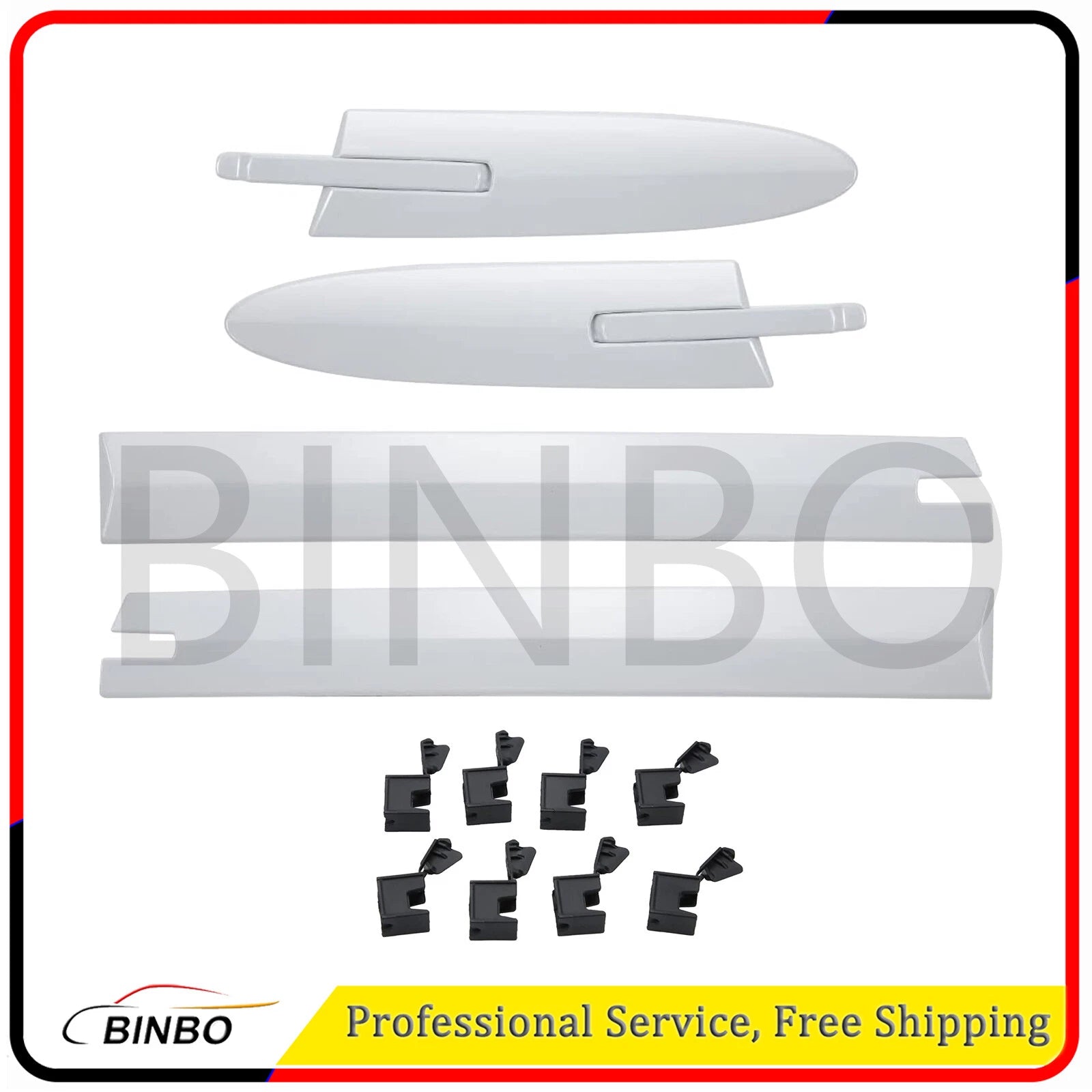 4PCS LH&RH Convertible Roof Molding+clips For BMW 3/4 Series E93 F33 F83 M3 M4 07FC0E-D4 - KOEEK