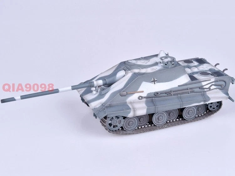 1:72 Scale German WWII E-50 Jagdpanzer With 105mm Gun Winter Camo Model 07FC0E-D4 - KOEEK