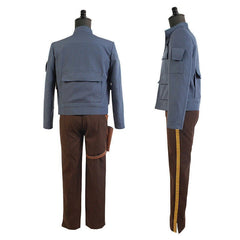 Star Wars Han Solo Cosplay Coat Jacket Pants Holster Party Men Cosplay Costumes 07FC0E-D4 - KOEEK