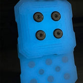 Luminous Blue Square Haptic Slider Fidget Slider EDC Fidget Clicker 07FC0E-D4 - KOEEK
