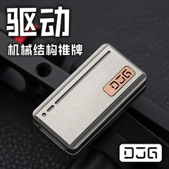 EDC Titanium Alloy Push Slider Mechanical Intensive Decompression Toys Tools 07FC0E-D4 - KOEEK