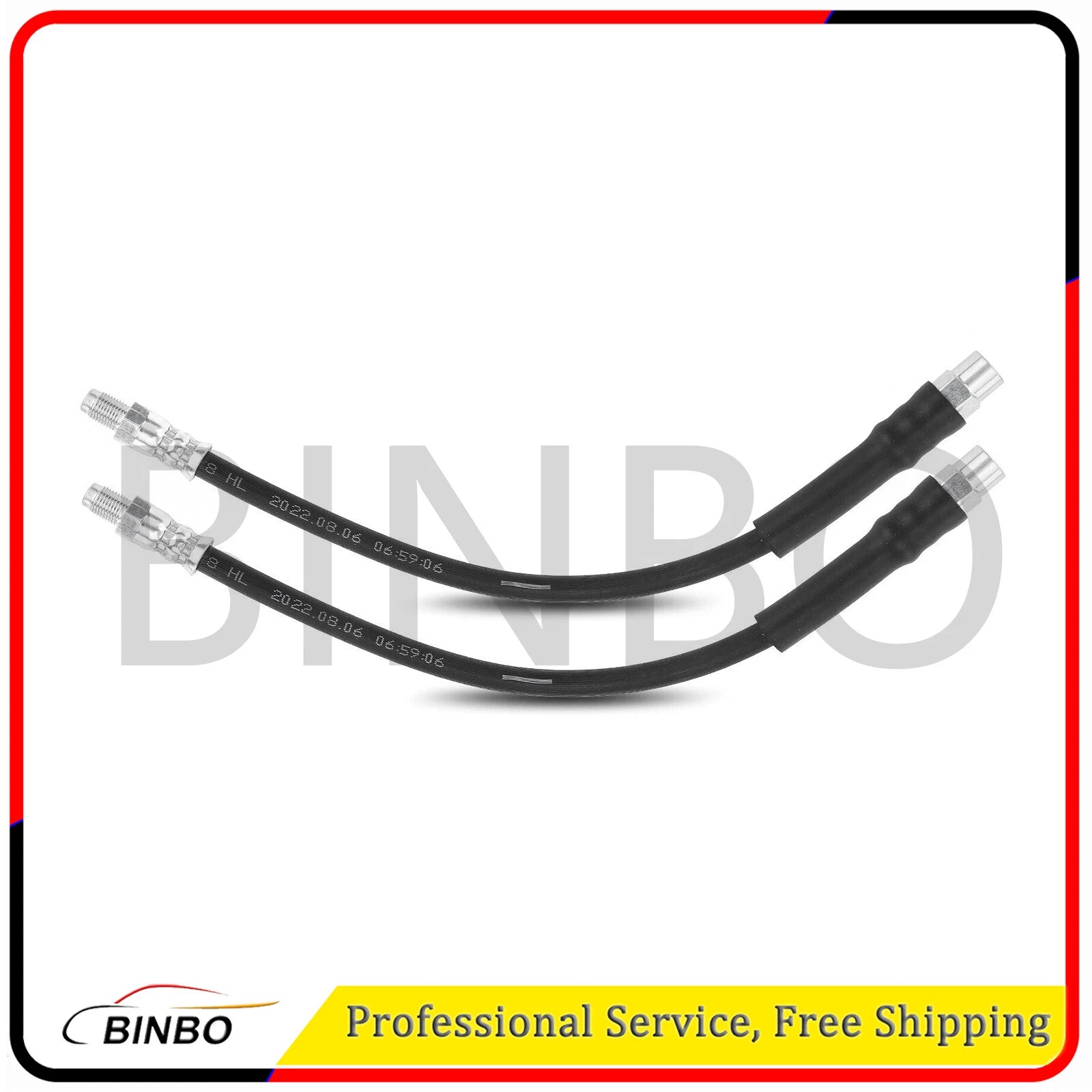 2x Front or Rear Brake Hydraulic Hose for BMW 318i 325 325e 325i 325is 525i 528i 07FC0E-D4 - KOEEK