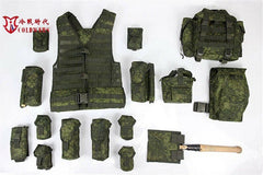 Russian Tactical Vest 6SH117 AK Combat Replica Vest Equipment EMR Molle Bag 07FC0E-D4 - KOEEK