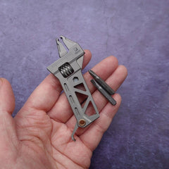 TC4 Titanium alloy Mini EDC Tool Wrench/Bottle opener/Screwdriver 07FC0E-D4 - KOEEK