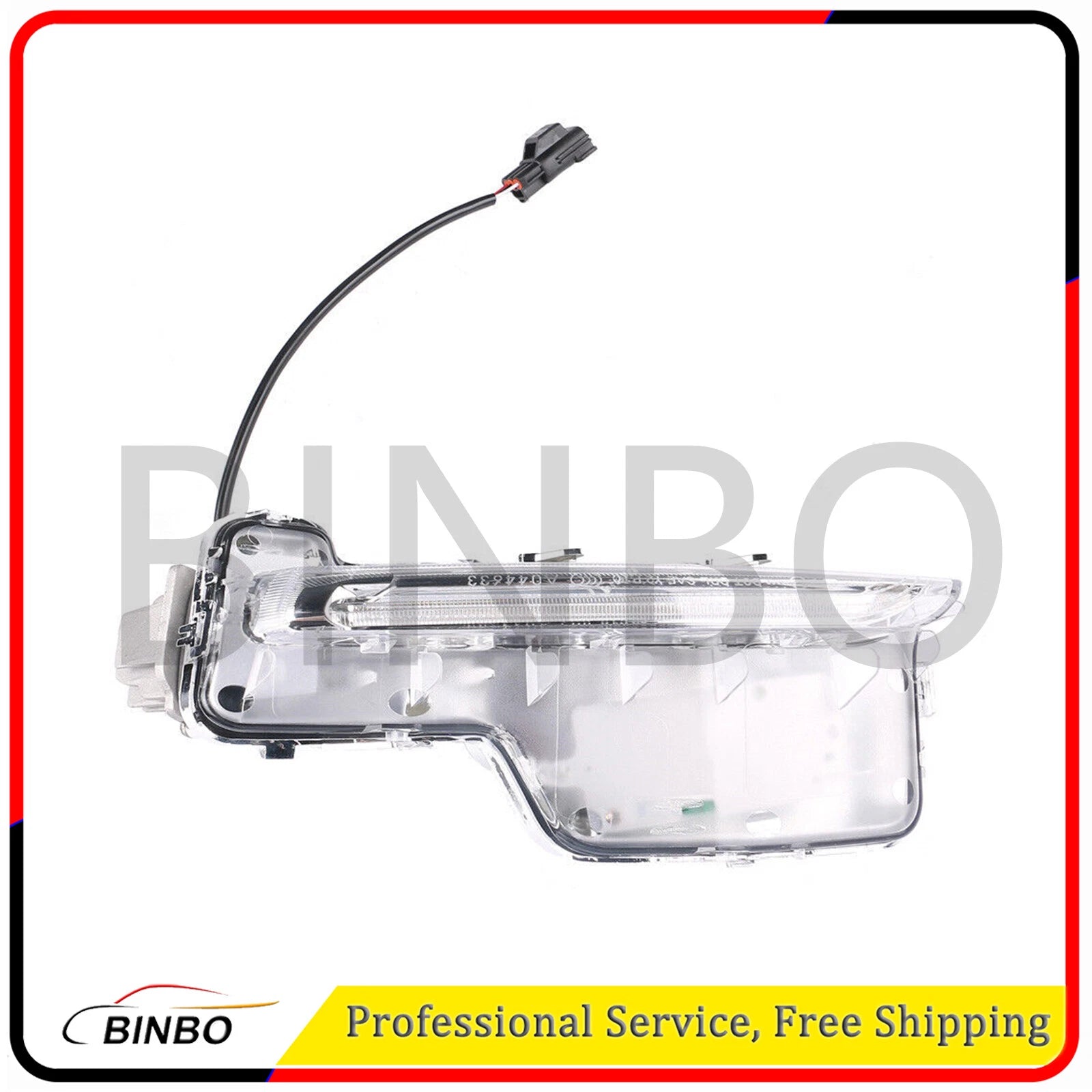 LED Front Right Fog Light DRL Daytime Running Lamp For 2014-2018 Volvo S60 V60 07FC0E-D4 - KOEEK