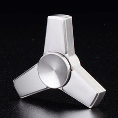 Stainless Steel Threeleaf Fidget Spinner EDC Fidget Toys Hand Spinner ADHD Tool 07FC0E-D4 - KOEEK