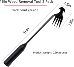 Weed Puller Tool Garden Weed Pulling Tool, Weeder Tool Uprooting Weeding Tool 07FC0E-D4 - KOEEK