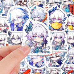 60Pcs Anime Honkai: Star Rail Yao Guang Waterproof Stickers Decoratio Gift 07FC0E-D4 - KOEEK