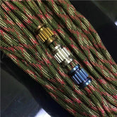Titanium Alloy Knife Lanyard Bead Paracord Pendant Bracelet Making EDC DIY 07FC0E-D4 - KOEEK