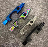 EDC Portable Titanium Multi Tools Bottle Opener Bolt Driver Screwdriver Keychain 07FC0E-D4 - KOEEK