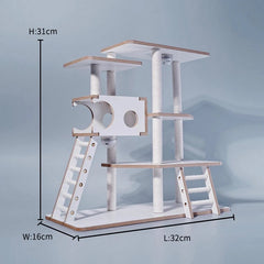JXK JXK095 1/6 Scale Cat Climbing Rack Animal Accessories Model 12.2'' INSTOCK JXK - KOEEK