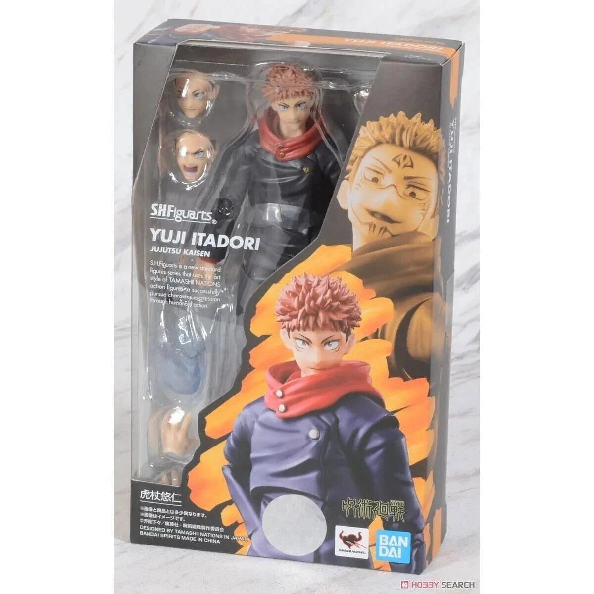 Bandai Spirits S.H. Figuarts Jujutsu Kaisen Yuji Itadori Action Figure BANDAI - KOEEK