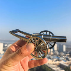 Stainless steel Handicrafts Retro European artillery Model EDC Toy 07FC0E-D4 - KOEEK