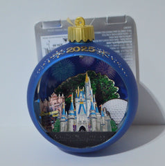 2025 Walt Disney Word Icons Dated Light Up Christmas Ornament DISNEY - KOEEK